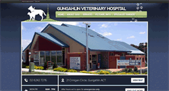 Desktop Screenshot of gungahlinvet.com.au